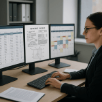 Patent prosecution paralegal managing IP docketing and deadlines in a law office